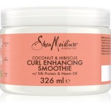 Shea Moisture Coconut &amp; Hibiscus crema leave-in pentru păr creț 326 g