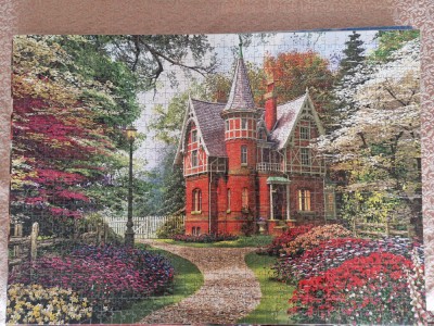 Puzzle Trefl 1000 piese castel ideal tablou sau decor foto