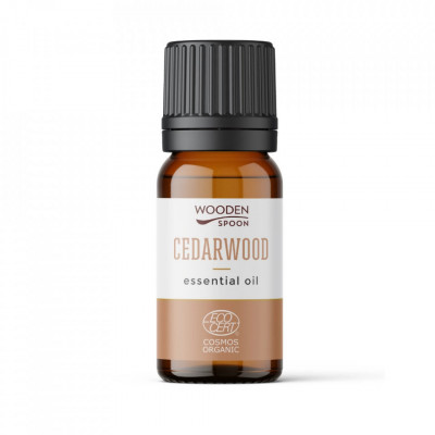 Ulei esential de cedru, bio, 10ml, Wooden Spoon foto