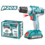 Cumpara ieftin Masina de gaurit cu acumulator 20V-2.0Ah L TOTAL