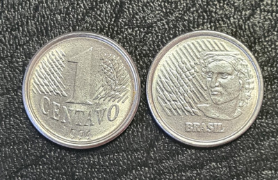 Brazilia 1 centavo 1994 foto