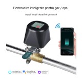 Electrovalva inteligenta pentru apa sau gaz,Tuya @SmartWiz smw96