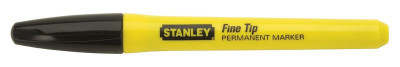 Stanley 0-47-316 Set 2 Markere permanente, negru, varf subtire foto