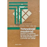 Tehnologii moderne pentru cresterea productiei si a valorii de industrializare asfeclei de zahar - 1988 - Vasile Popescu (AJ105)