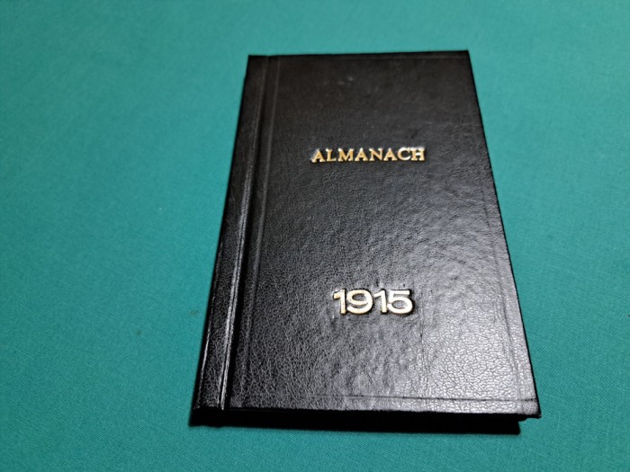 ADEVERUL * ALMANCH 1915 * I