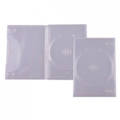 DVD BOX QUER 9MM SINGLE SUPER CLEAR HQ 10BUC