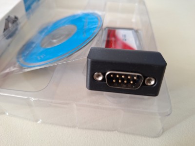 Adaptor Express Card aec-rs232-2 EC1S232U2, PCI-Express - Serial foto