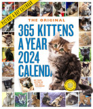 365 Kittens-A-Year Picture-A-Day Wall Calendar 2024