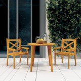vidaXL Set mobilier de grădină, 3 piese, lemn masiv de acacia 3057997
