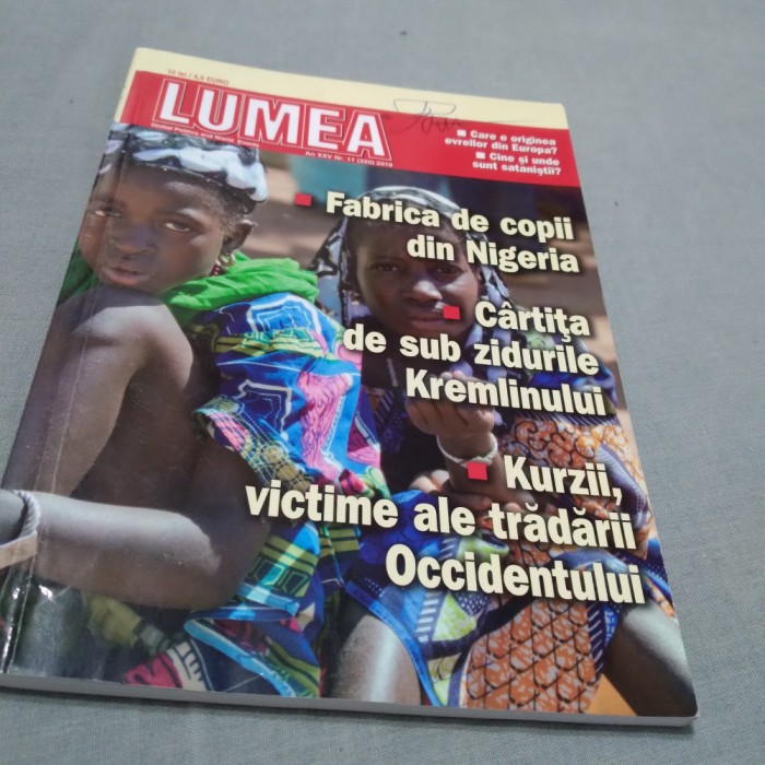 REVISTA LUMEA NR. 11 /2019 EDITIE NOUA