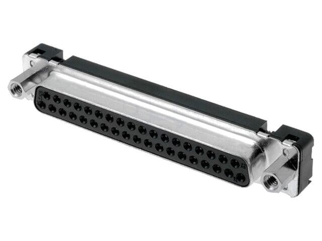 Conector D-Sub 37 pini mamă THT