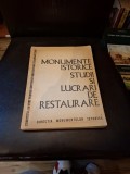 Monumente istorice. Studii si lucrari de restaurare - Directia Monumentelor Istorice