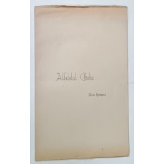 ALFABETUL GOTIC , MAPA CU SCHITE SI EXERCITII CALIGRAFICE DE0SENATE MANUAL de ALEX . SERBESCU , SCOALA SUPERIOARA DE ARHITECTURA , BUCURESTI , PERIO