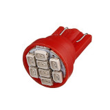 Led T10 8 SMD Rosu, General