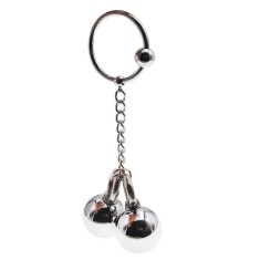 Inel penis Metalhard Two Balls