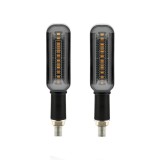 Set 2 Lampi LED semnalizare/stop motocicleta, 12V