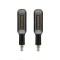 Set 2 Lampi LED semnalizare/stop motocicleta, 12V