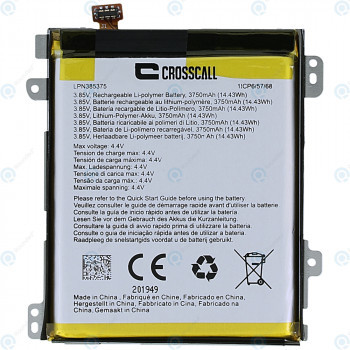 Baterie Crosscall Core-X4 3850mAh COX4BAT100 foto