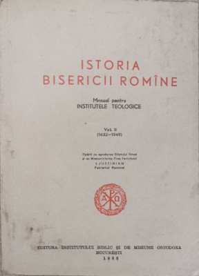 Istoria Bisericii Romine (vol. 2). Manual pentru Institutele Teologice foto