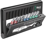 Set clichet cu biti, 1/4&quot;, Bit-Check 10 Zyklop Mini BiTorsion 1, 10 piese, Wera 05057418001 HardWork ToolsRange