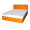 Set Saltea cu spuma, Mercur Comfort Flex Plus 140x200x20cm, fermitate mediu spre tare, hipoalergenica, husa detasabila, Saltsib plus husa matlasata, m