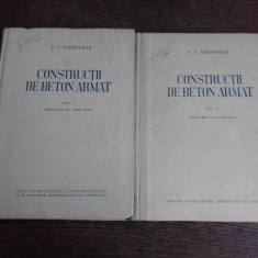CONSTRUCTII DE BETON ARMAT - C.V. SAHNOVSCHI 2 VOLUME