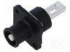 Conector alimentare DC, 1,5kV, 1 pini, seria ES-100A, {{Dimensiune pin}}. DEGSON ELECTRONICS - ESS-100A-16-B-BK-00