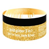 Gel cu sclipici plastic free pentru fata, corp si par Venita, Gold, 75 ml