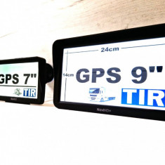 Navigatie GPS - 9"HD inch, MODEL pentru Truck,TIR,Camion,Auto,8GB,NOU.Garantie