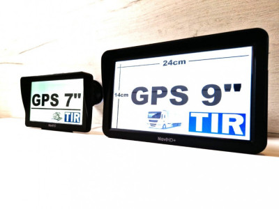 Navigatie GPS - 9&amp;quot;HD inch, MODEL pentru Truck,TIR,Camion,Auto,8GB,NOU.Garantie foto