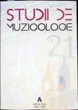 STUDII DE MUZICOLOGIE VOL.XXI PROFESORULUI GEORGE PASCU-COLECTIV-350475