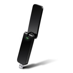 ADAPTOR RETEA TP-LINK AC1300, extern wireless 2.4 GHz | 5 GHz, USB 3.0 port, antena externa x 1, &quot;Archer T4U&quot; (timbru verde 0.18 lei)