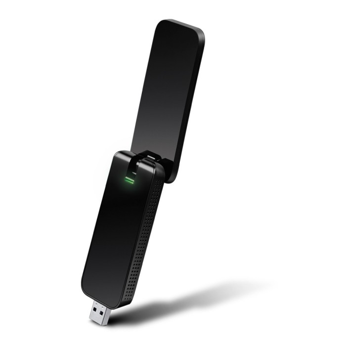 ADAPTOR RETEA TP-LINK AC1300, extern wireless 2.4 GHz | 5 GHz, USB 3.0 port, antena externa x 1, &quot;Archer T4U&quot; (timbru verde 0.18 lei)