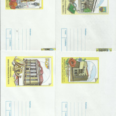 ROMANIA 1998 / 1999 - lot 8 intreguri postale - Timisoara