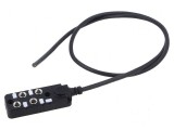 Cutie de conexiuni M8 PIN: 3 1m soclu 6A IP67 -20&divide;80&deg;C IN: 4