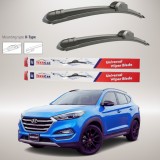 Cumpara ieftin Ștergătoare Hyundai Tucson III (TL) (2015&ndash;2018) Flat | Set față &ndash; TeamCar&reg;