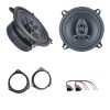 Pachet difuzoare GroundZero GZFF 6.5 compatibil pentru Opel Astra G usi fata