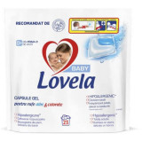 Cumpara ieftin Detergent capsule pentru rufe albe si colorate, 23 capsule, Lovela Baby