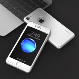 Husa Apple iPhone 6/6S, FullBody Silver, acoperire completa 360 grade cu folie de sticla gratis