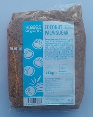 Zahar din palmier raw bio 250g Zahar din palmier raw bio 250g