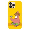 Husa compatibila cu Apple iPhone 11 Pro Max model Patrick Star, Silicon, TPU, Viceversa, Transparent, Carcasa