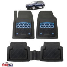Volkswagen Touareg Covorașe Auto TeamCar&reg; Tip Tăviță Compatibile (2002&ndash;2010) - Blue