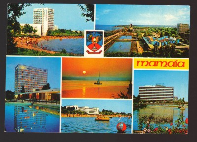 CPIB 21938 - CARTE POSTALA - MAMAIA, MOZAIC, STEMA, NECIRCULATA foto