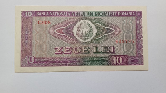 Romania -10 lei 1966