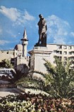 Constanta. Statuia lui Ovidiu (Carte postala necirculata)