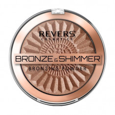 Pudra bronzanta, Bronze and Shimmer, Revers, 9g, 4