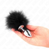 Kink Pleasure Plugs-Plug Anal din Oțel Inoxidabil 11 X 7 cm