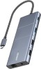 Hub Media 11-in-1 Anker, USB-C, 10Gbps, 4K HDMI, DP, 100W PD, Ethernet, SD
