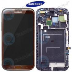 Samsung Galaxy Note 2 (N7100) Afișaj complet maro GH97-14112C