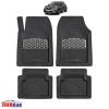 Covorașe Auto TeamCar&reg; Tip Tăviță Compatibile Renault Captur II (2019+) - silver, Cauciuc, Oem
